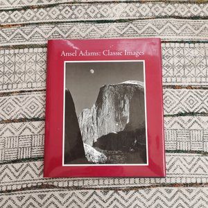 Ansel Adams: Classic Images Photography Art Book Vintage 1986 Hardcover